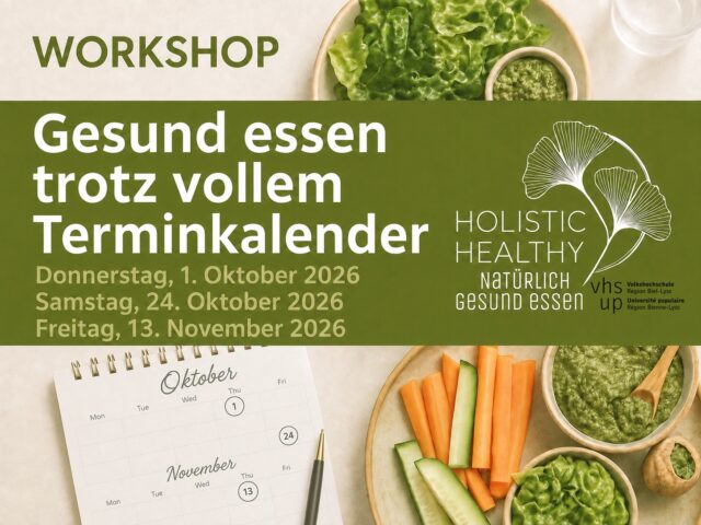Gesund essen trotz vollem Terminkalender