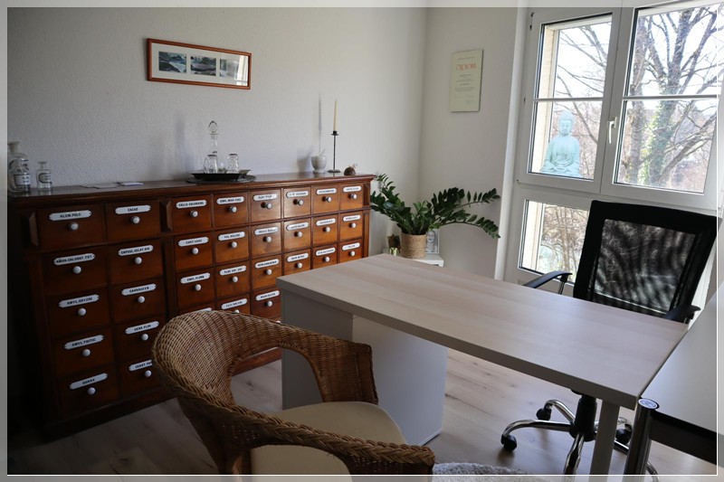 Besprechungszimmer Praxis Holistic Healthy Biel